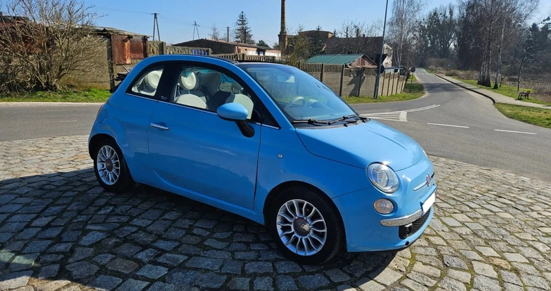 Fiat 500 cena 18900 przebieg: 122373, rok produkcji 2014 z Chodzież małe 781